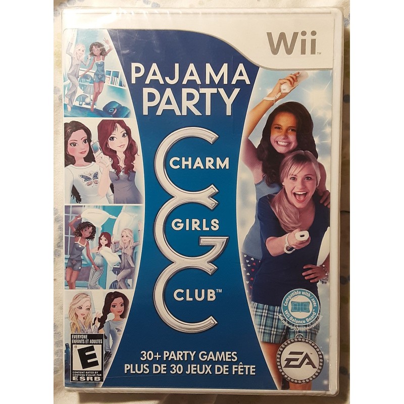 Charm Girls Club: Pajama Party (Nintendo WII) (Brand New, Factory-Sealed, EA Logo On Wrap)