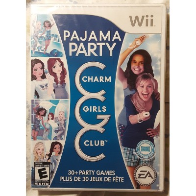 Charm Girls Club: Pajama Party (Nintendo WII) (Brand New, Factory-Sealed, EA Logo On Wrap)